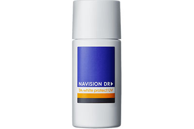 紫外線から素肌を守ると同時に、シミ・そばかすを防ぐ「ナビジョンDR」
